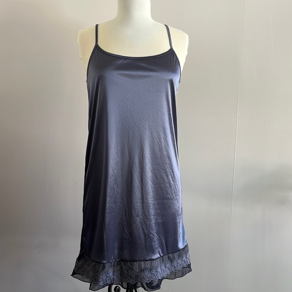 2/$25 Charcoal slip dress/dress extender